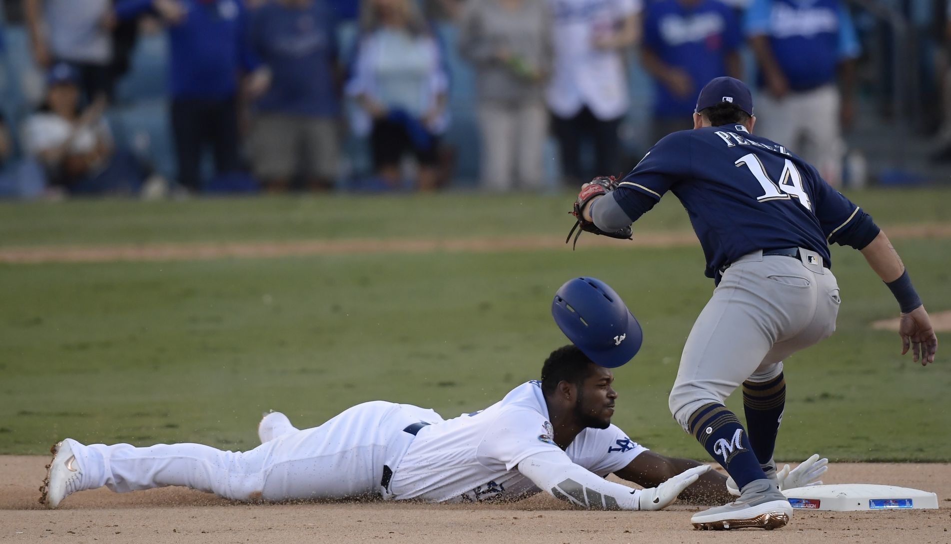 Dodgers 5, Brewers 2